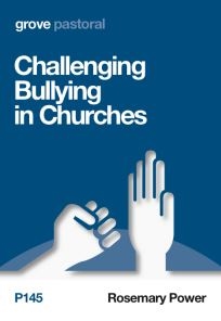 Challenging bullying in churches Book cover and link to Hub resources